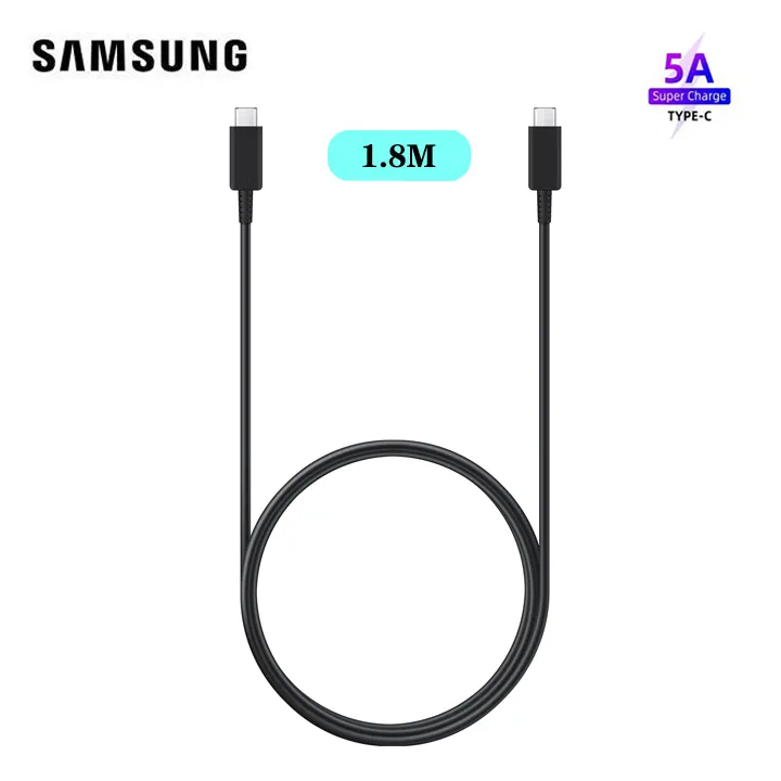 Samsung Cable Type C 5A Cord USB C to USB C Cables EP-DX510