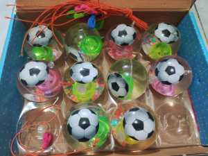 Mainan Anak Super Glitter Ball Water Ball Bola Bekel LED Bola Karet Air