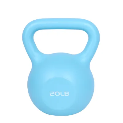 From 11.90 only! Vinyl / Soft KettleBell Weights Dumbbell Indoor Gym Sports Exercise Training Slimming Gym Bench Kettlebell 2Kg to 20Kg Options