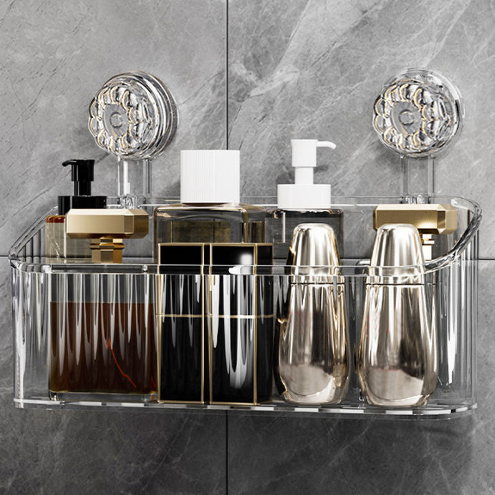 ๐ฆ๐๐ ๐ฃ๐๐ ๐ฅ๐๐๐ข๐๐๐ง๐๐ข๐ก ใ Suction Cup Storage Rack Shower Basket Wall Mounted ...