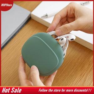 【COD】🔥🔥🔥 Portable Data Cable Storage Case Silicone Earphone Bag Multifunctional Phone Charger Data Cable Storage Box