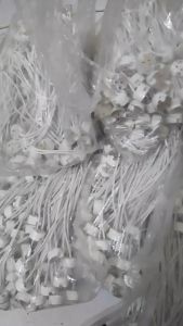 แพ็ค 12 ชิ้น TJR ขั้วรับหลอด GU 5.3, Mr.16, G4, GY6.35, 12-220V, พร้อมสาย 15 CM, แบบ กลม, ขั้วรับหลอด, ฮาโลเจน, แคปซูล LED