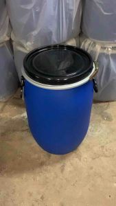 NEW/BARU 60L TONG DRUMBLUE PLASTIC BARREL NEW/BARU