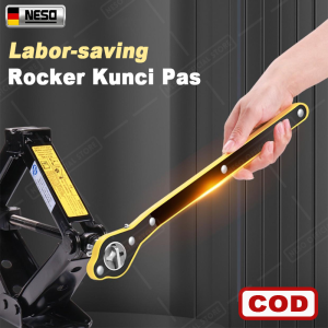 NESO Kunci Pas Ratchet Jack Hemat-tenaga Kerja Kunci Mobil Baja Tipe Silang Kerja Gunting Jack Kunci Pas Roda Ban Garasi labor-saving wrench rocker NT75