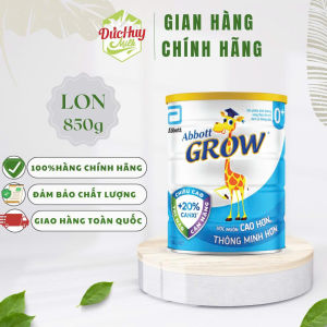 Sữa bột Abbott Grow 0+ 850g (cho trẻ từ 0-12 tháng)