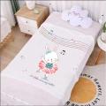 Chăn lụa đắp hè cho bé vải cotton mềm mại thoáng mát phù hợp đắp cho bé nằm điều hòa mùa hè 1m1x1m1. 