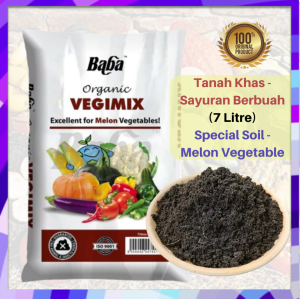 [7 Litre ] Baba Organic Vegimix - Soil  (Ideal for Melon Vegetables)