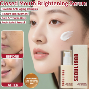Closed Mouth Brightening Serum Moisturize and Quench Improve Cleaning Closed Mouth Essence