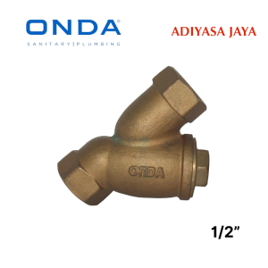Y Strainer 1/2 (ONDA) - Brass Valve