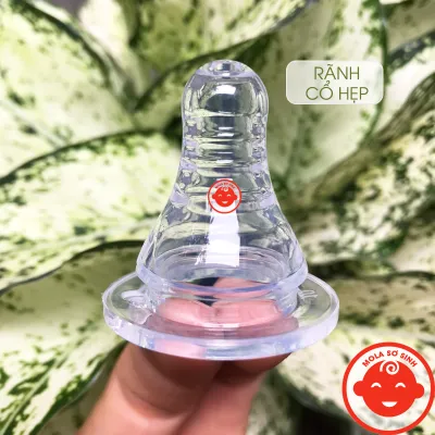 Núm ti Silicon SIÊU MỀM cổ rộng cổ hẹp đủ size S/M/L/LL cho bé