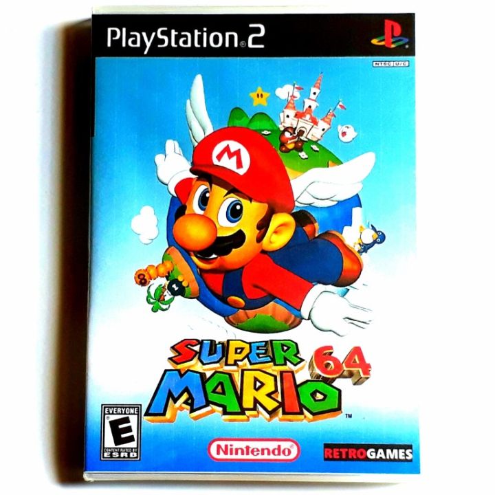 Super Mario 64 PS2Playstation2PS2 Game Playstation 2 Games PS2 ...