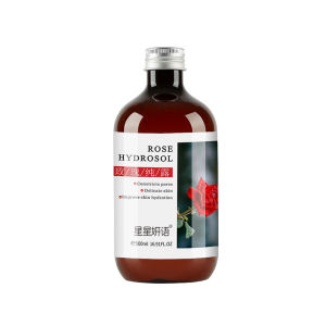 500ml Damask Rose Hydrosol Toner / Rose Hydrosol Floral Water Hydrolats Distillate Water / Pure Rose Essence Water SG Ready Stock