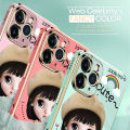 Hontinga เคสโทรศัพท์มือถือ เคสไอโฟน ลายการ์ตูน สำหรับIphone 6 6S 7 8 Plus SE 2020 X Xr Xs Max. 