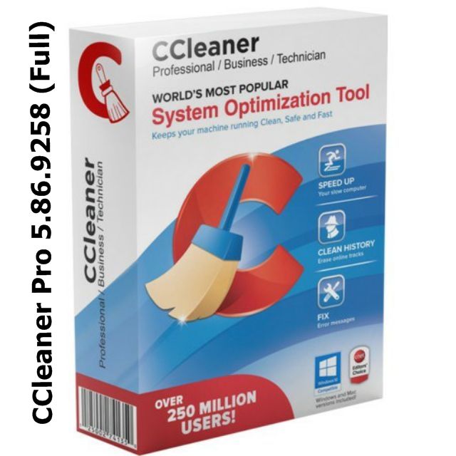 CCleaner Pro 5.86.9258 32GB USB Flash Drive สำหรับ Windows 7/8/10/11 ...