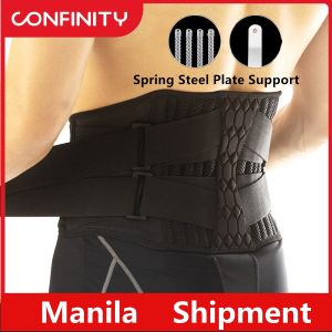 CONFINITY Lumbar Waist Support Belt for Lower Back Pain Relief/Breathable Lower Back Brace for Sciatica basketball sedentary work cycling runningHeavy lifting/Lumbar Brace and Back Support Belt for fitness Herniated Disc Scoliosis Back Pain Relief