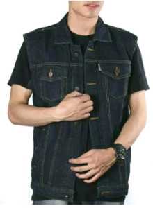 BS Jaket Rompi Pria Rompi Jaket Pria Warna GARMEN Rompi Distro Vest Motor Keren Casual Hoodie Outer