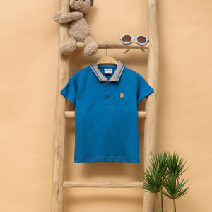 Baju Polo Anak Kaos Kerah laki laki cowok 2 - 10 tahun Model LEO by HANHEL
