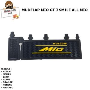 MUDFLAP MIO Z J GT SOUL M3 125 MUDLAP MUD LAP PENAHAN LUMPUR KARET PELINDUNG DINAMO SPAKBOR KOLONG