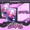 PHOTOCARD GAME ANIME Project Sekai Ft. Hatsune Miku | Cyber Sniper Gacha| GLOSSY DOUBLE-SIDED | UnOfficial Decorated/Fullart Cards. 
