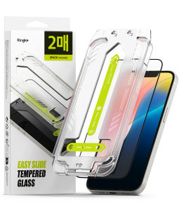 RINGKE® EASY SLIDE TEMPERED GLASS Zero Changes Failure iPhone 16e (2-Pack) Full Coverage Tempered Glass