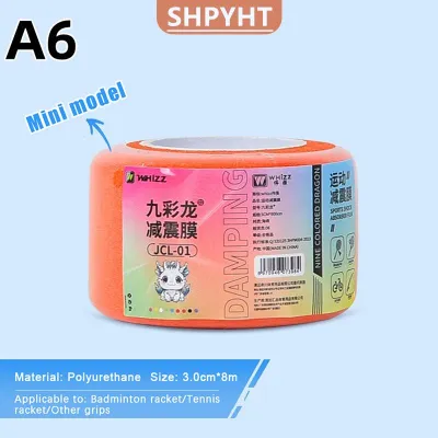 [COD] SHPYHT SPORTS Badminton Grip Cushion Wrap 3 6 7cm Width Excellent Shock Absorption Tennis Racket Grip Tape Backing Film