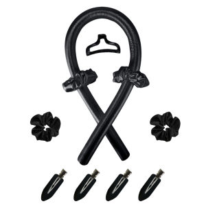 Heatless Curling Rod Headband No Heat Hair Curlers Ribbon Hair Rollers Sleeping Soft Curl Bar Wave Formers DIY Hair Styling Tool