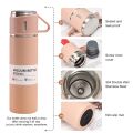 Termos Vacuum Flask Set 500ml Botol Minum Stainless Cangkir Set bisa Panas dan Dingin. 