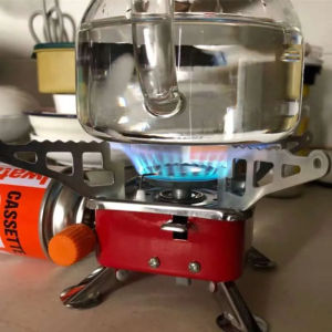 Terlaris [ Dapat Tas Lengkap ] Kompor Gas Camping Mini Portable Stove Mini Alat Masak Gunung Premium