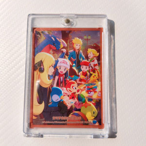 Combo 8 bọc bài 65x90mm trainer Adaman Full Art holo gold cam Bảo vệ thẻ bài Pokemon One Piece Digimon Dragonball D58 16