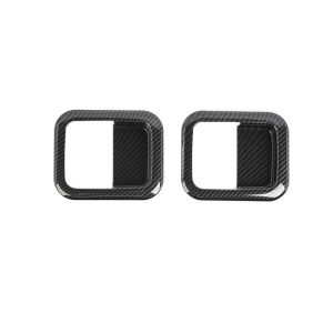 mv1 JeCar ABS Car Styling Outer Door Bowl Decoration Stickers Cover Trim For Jeep Wrangler TJ 1997-2006 Exterior Accessories H9M5T