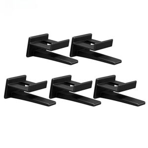 5pcs Self Adhesive Hat Hooks Wall Mounted Door Hat Holder Baseball Cap Rack Baseball Caps Hanger