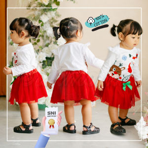 [ermon baby] baju bayi jumper natal santa rusa