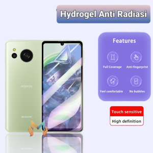 Anti gores Hydrogel radiasi blue light clear Sharp Aquos Sense 8 9