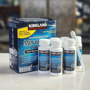 Dung dịch lỏng Seru ROGAINE 5% Minoxidil Obat penumbuh rambut penumbuh rambut cepat serum 60ml x6