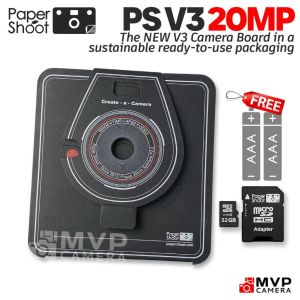 PAPERSHOOT V3 Version 3 III 20MP Camera Board Only Sustainable Ready to Use Packaging MVP CAMERA