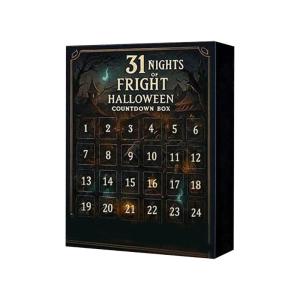 31 Nights Halloween Countdown Box Collectiable Scary Figurine Surprise Giftset For Haunted Room Festival Shelf Display