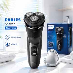 Máy Cạo Râu PHILIPS Series 3000 Máy Cạo Râu Philips Chính Hãng Philips Shaver Kèm Đầu Tỉa Ria Mép Và Tóc Mai Tiện Dụng Nhập Khẩu Hà Lan BH 24 Tháng
