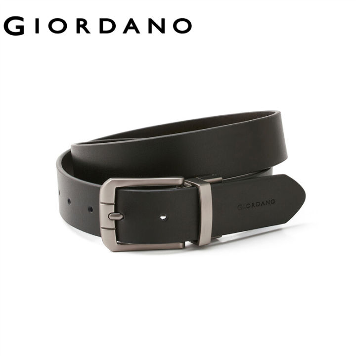 Giordano Official เข็มขัดผู้ชาย เข็มขัดหนัง เข็มขัดแฟชั่นผช 01131023