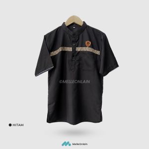 JUMBO Kurta Etnik Lengan Pendek Kemeja Hem Baju Taqwa Big Size Melleonlain