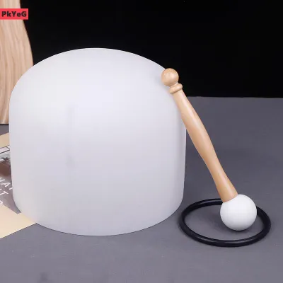 [COD]🔥🔥🔥 Crystal Quartz Singing Bowl 8 Inch 432Hz Yoga Meditation Sound Bowls Professional Tibetan Crystal Bowl Sound Healing Instruments