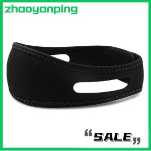 zhaoyanping Anti Snore Chin Strap Nylon Elastic Breathable anti-Snoring Chin Belt Mouth Breathing Band Apnea Belt Improve Sleeping Care Tool