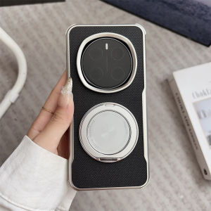 For Huawei Honor Magic 7 Pro Case Hard PU With Ring Stand Magnetic Protective Back Cover Case For Honor Magic 7 7Pro Phone Shell