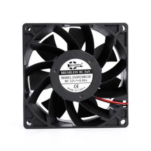 92mm cooling fan 9cm 90mm 92X92X38mm DC12V powerful cooling fan 0.50A 4000RPM 92.3CFM case cabinets chassis cooling fan