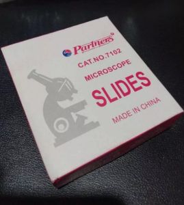 (INS-J) Microscope Slides Plain / Frosted (1 box-72pcs)