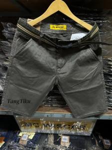 Celana Pendek Pria MC WISCER Model Skinny Bahan Kanvas Terbaru Fashionable Kekinian Viral