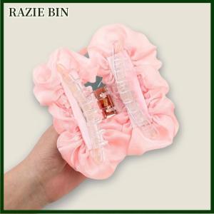 RAZIE BIN 1 cái kẹp vuốt tóc nơ hoa voan kẹp quai hàm lớn cho tóc dày phụ kiện tóc mùa hè thời trang không trơn trượt cho nữ