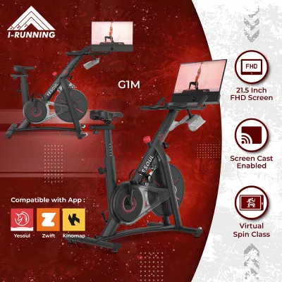 Yesoul G1M Plus Spin Bike ★ Official Sole SG Distributor ★ 7.5kg Flywheel ★ Magnetic Resistance