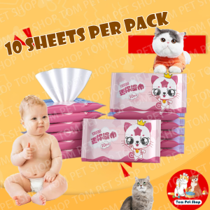 Organic Baby Wipes/Pet Wipes Pack of 80 99% Water Hypoallergenic (Alcohol Free Wipes)