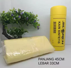 Kain lap kanebo sintetis / kain pembersih serbaguna / kain daya serap tinggi