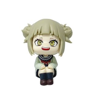 1Pcs 10cm Anime My Hero Academia Figure Q Version Sitting Position Todoroki Shoto Bakugou Katsuki Mi